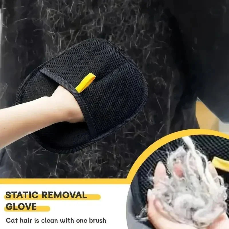 Static Pet Hair Removal Gloves
