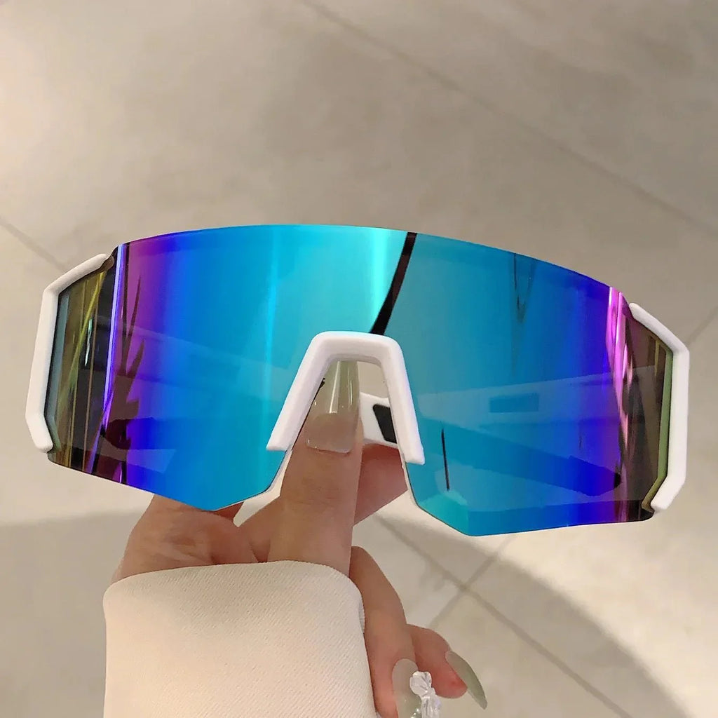 Outdoor Sport Goggle Sunglasses | Vintage Square Shades with UV Protection