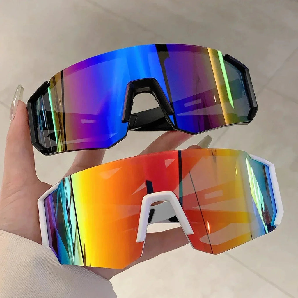 Outdoor Sport Goggle Sunglasses | Vintage Square Shades with UV Protection