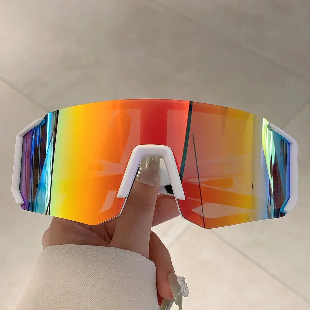 Outdoor Sport Goggle Sunglasses | Vintage Square Shades with UV Protection