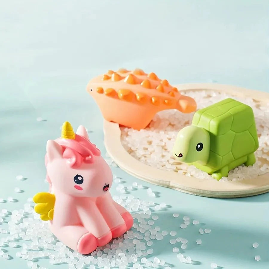 Dinosaur Squirt Bath Toys – Soft Squeeze Water Toys