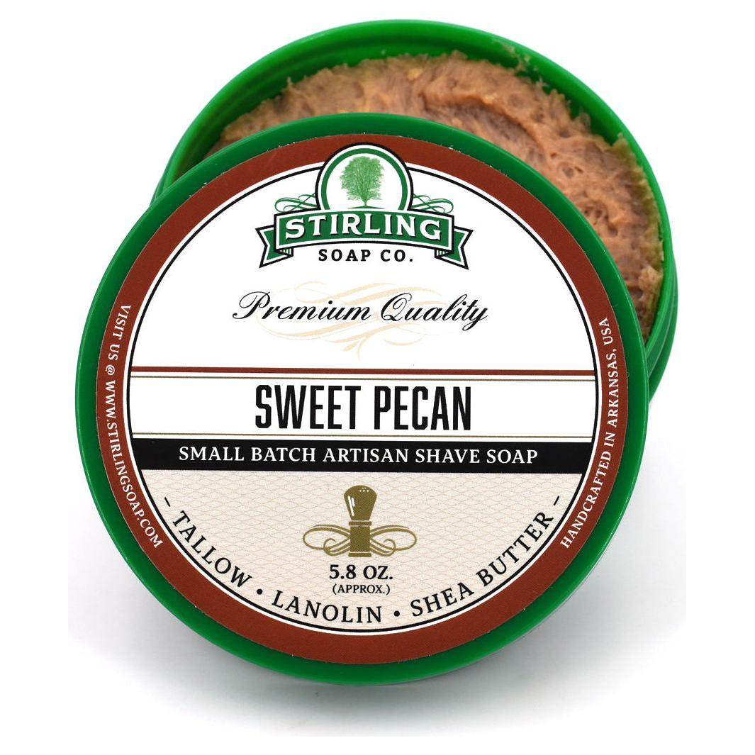 Stirling Soap Co. Sweet Pecan Shaving Collection