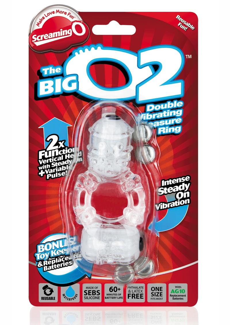 The Big O2 Double Vibrating Pleasure Ring