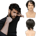 Toupee - 100%Human Hair Full Lace