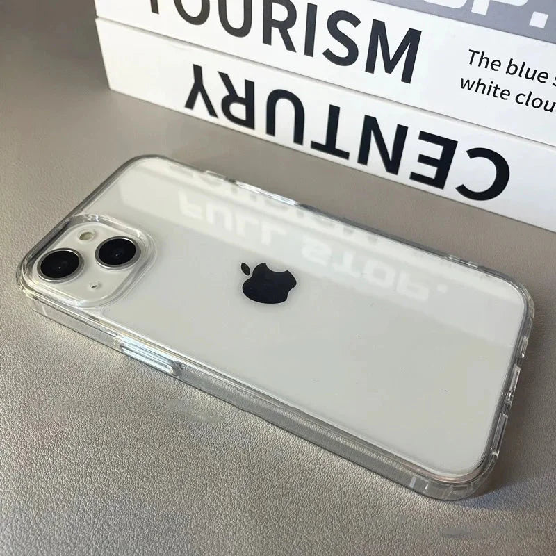 Transparent Acrylic Phone Case – Shockproof Protective Cover