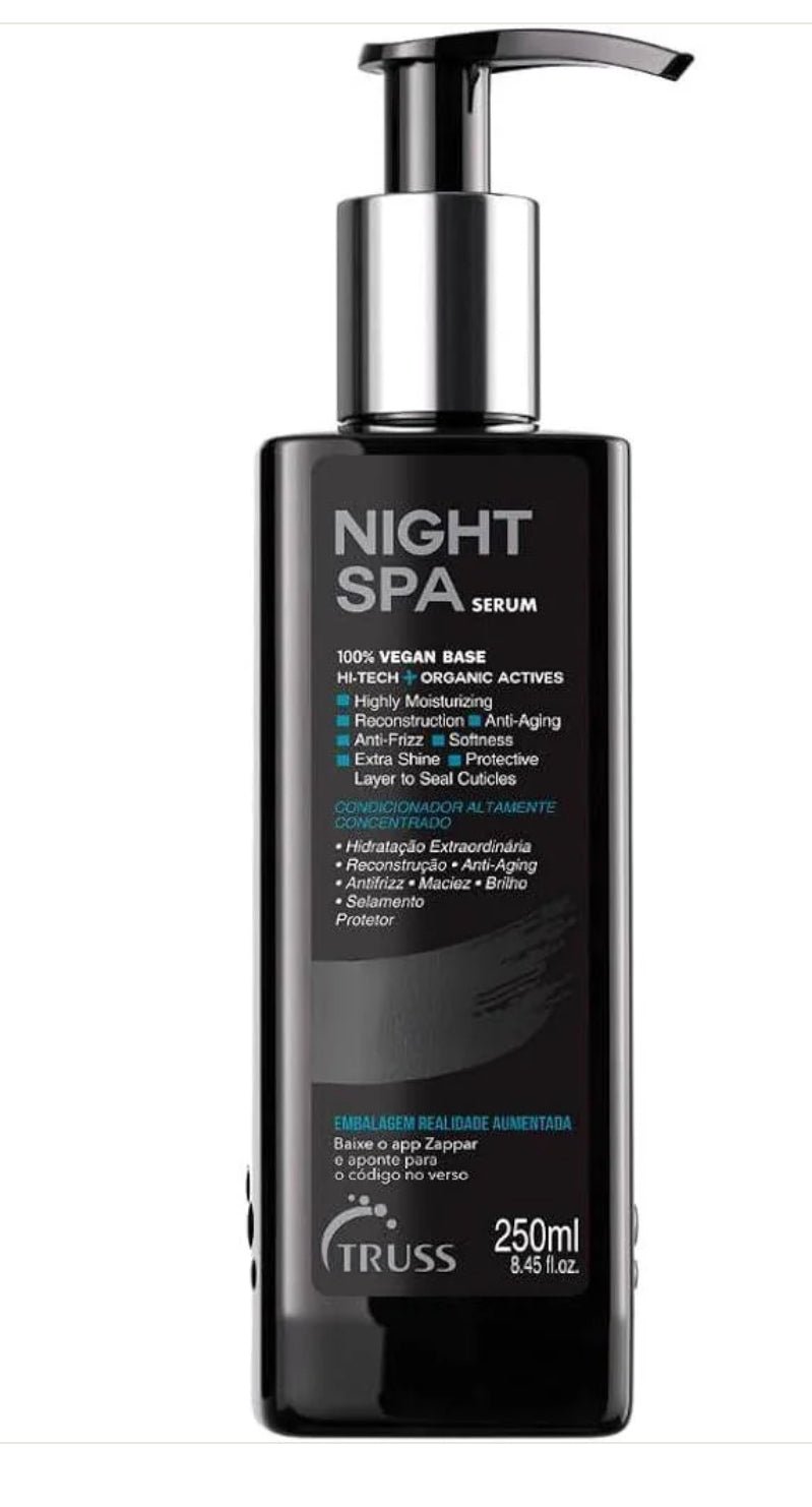 Truss Night Spa Hair Serum OvernightTreatment 8.45 Oz