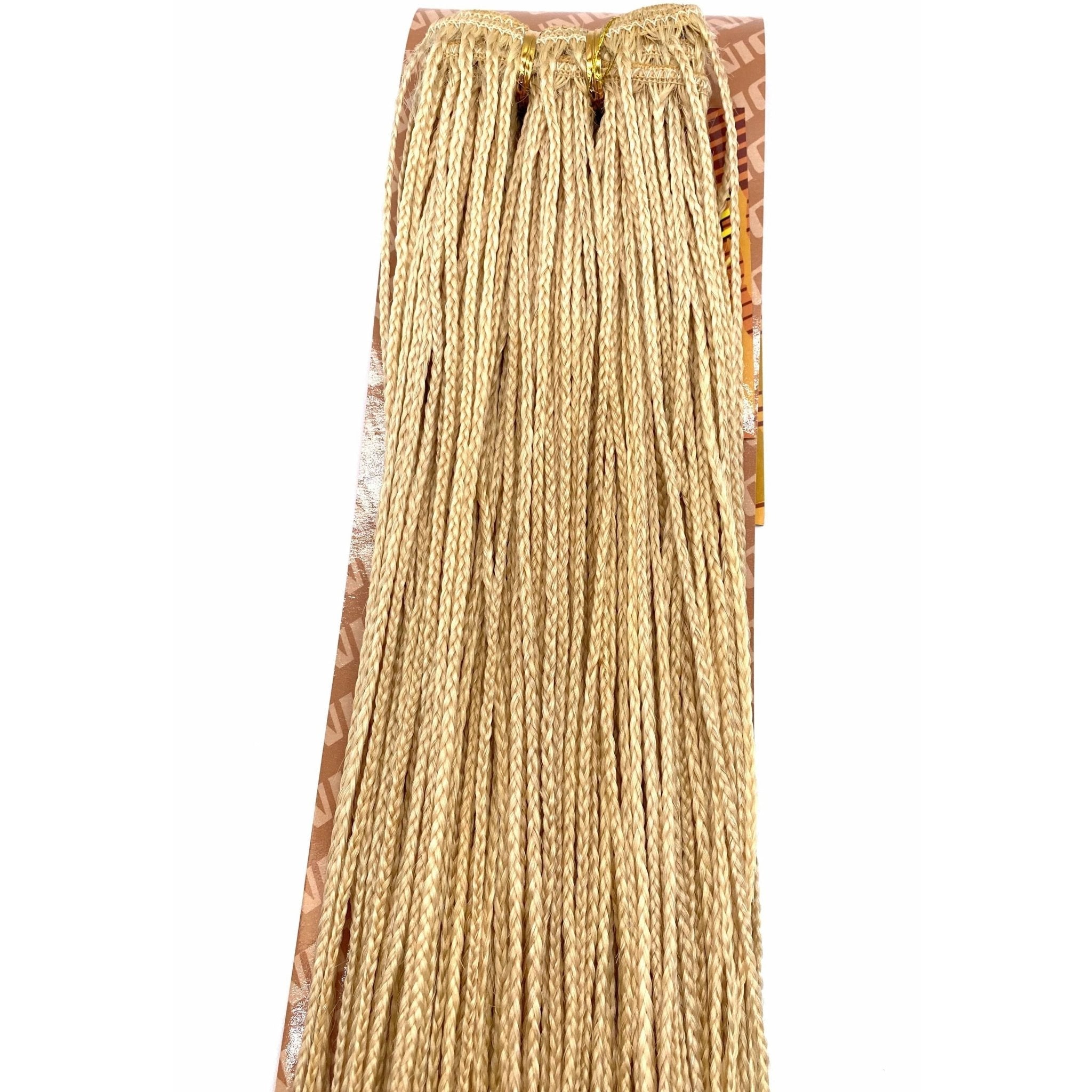 Unique Micro Braid  14" T1B Burgundy / 100% Human Hair