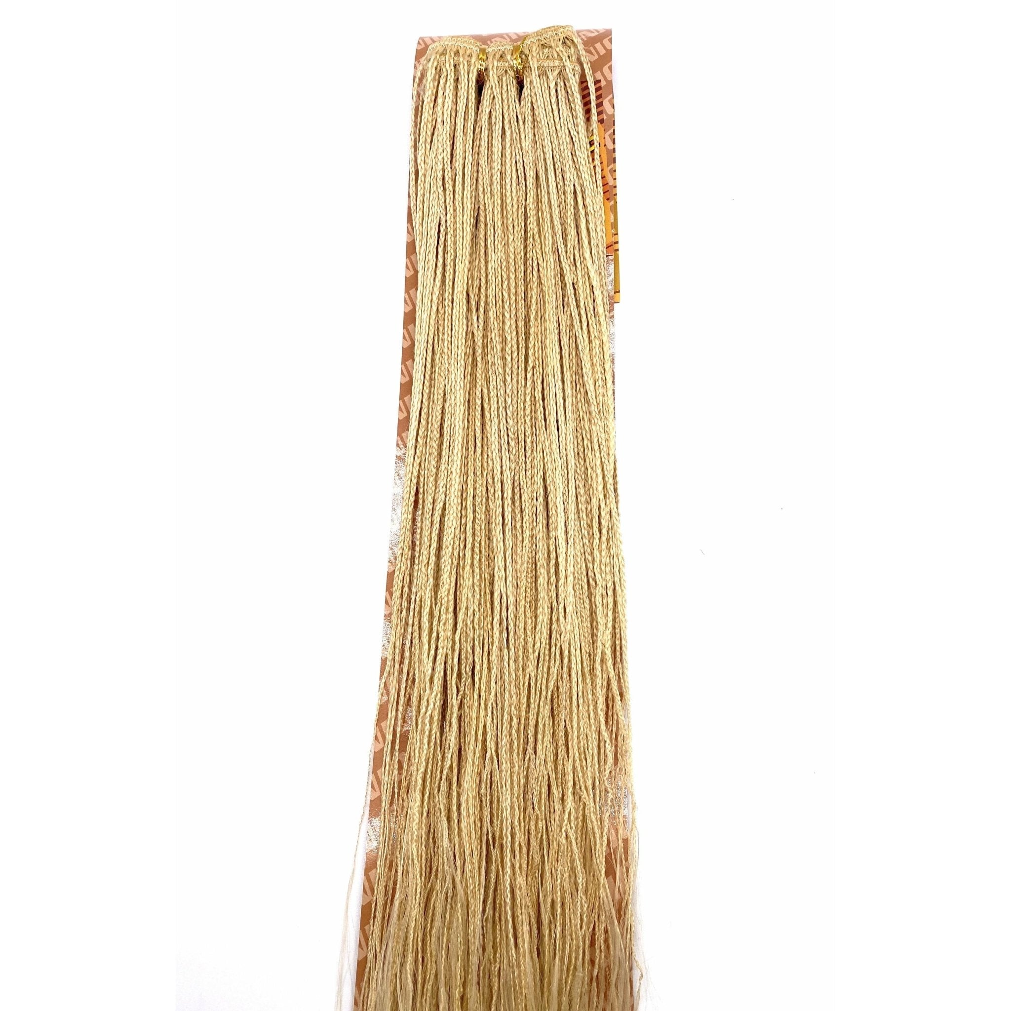 Unique Micro Braid  14" T1B Burgundy / 100% Human Hair