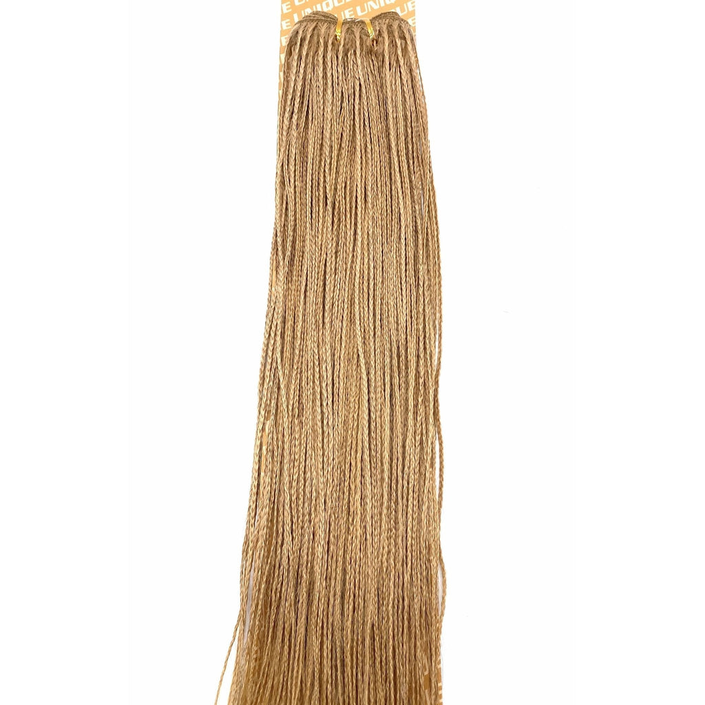 Unique Micro Braid  14" T1B Burgundy / 100% Human Hair