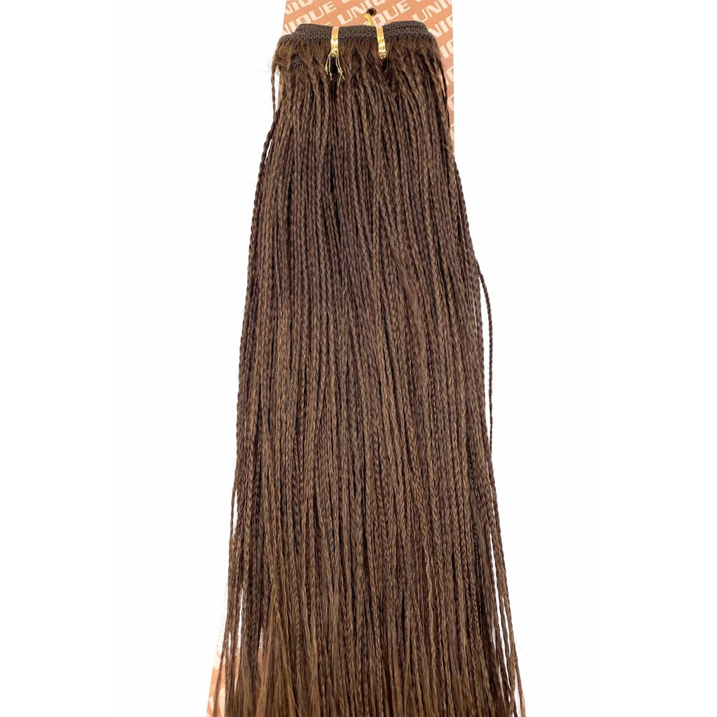 Unique Micro Braid  14" T1B Burgundy / 100% Human Hair