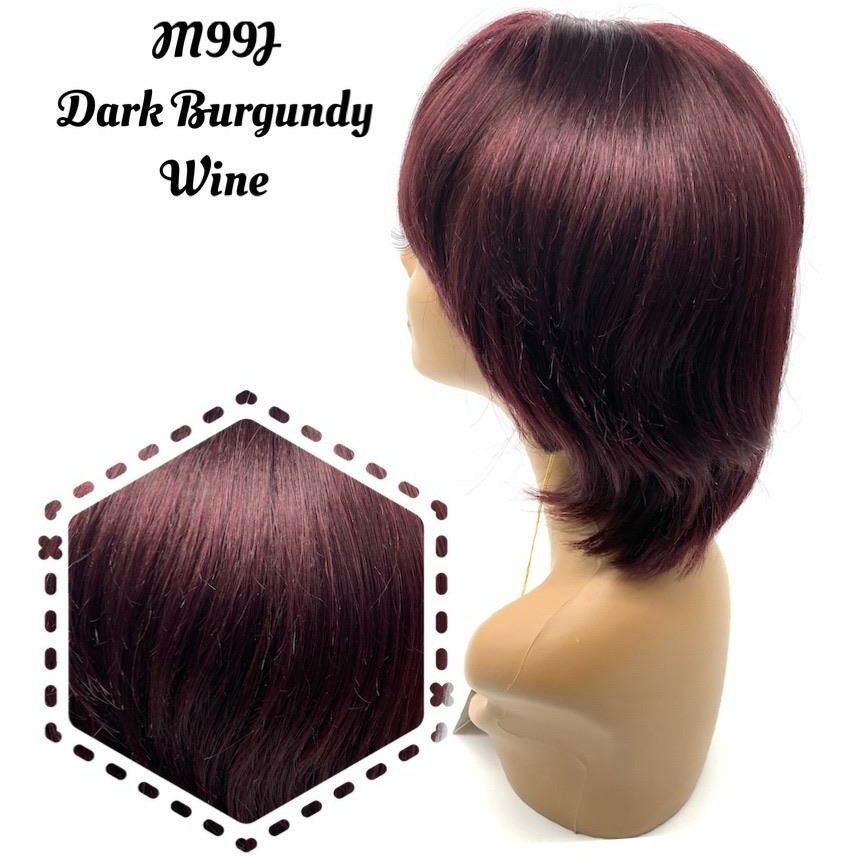 Unique's 100% Human Hair Full Wig / Style "B1"