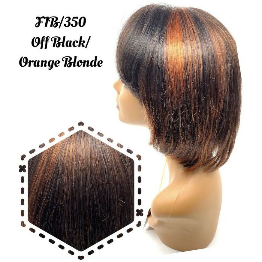 Unique's 100% Human Hair Full Wig / Style "B1"