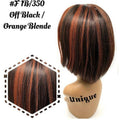 Unique's 100% Human Hair Full Wig / Style "J"