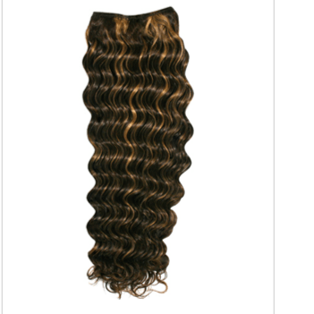 Unique's Human Hair New Deep Wave 14''