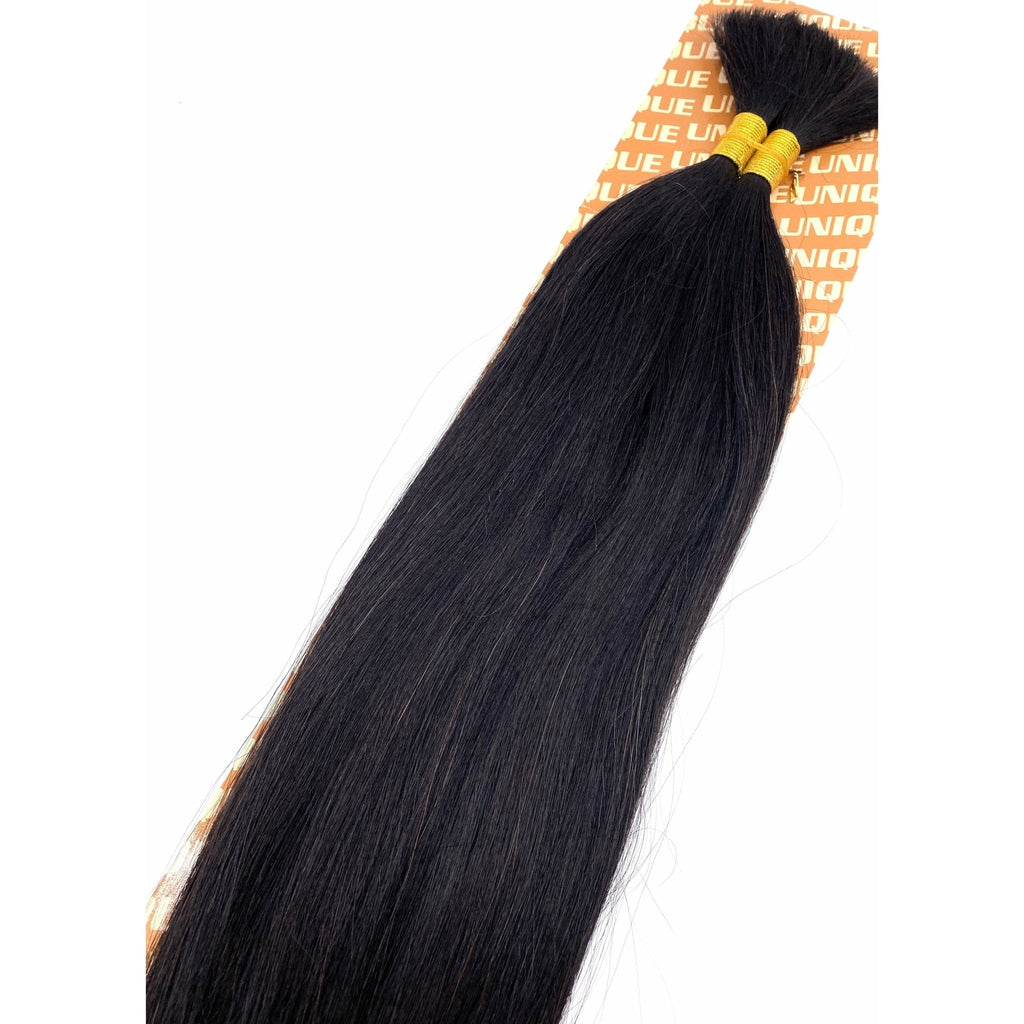 Unique's Yaki Bulk / 100% Human Hair 18"