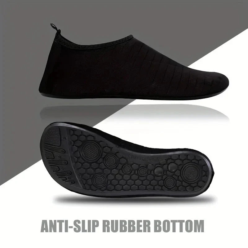 Unisex Quick-Dry Water Shoes – Anti-Slip Barefoot Swim Beach Socks