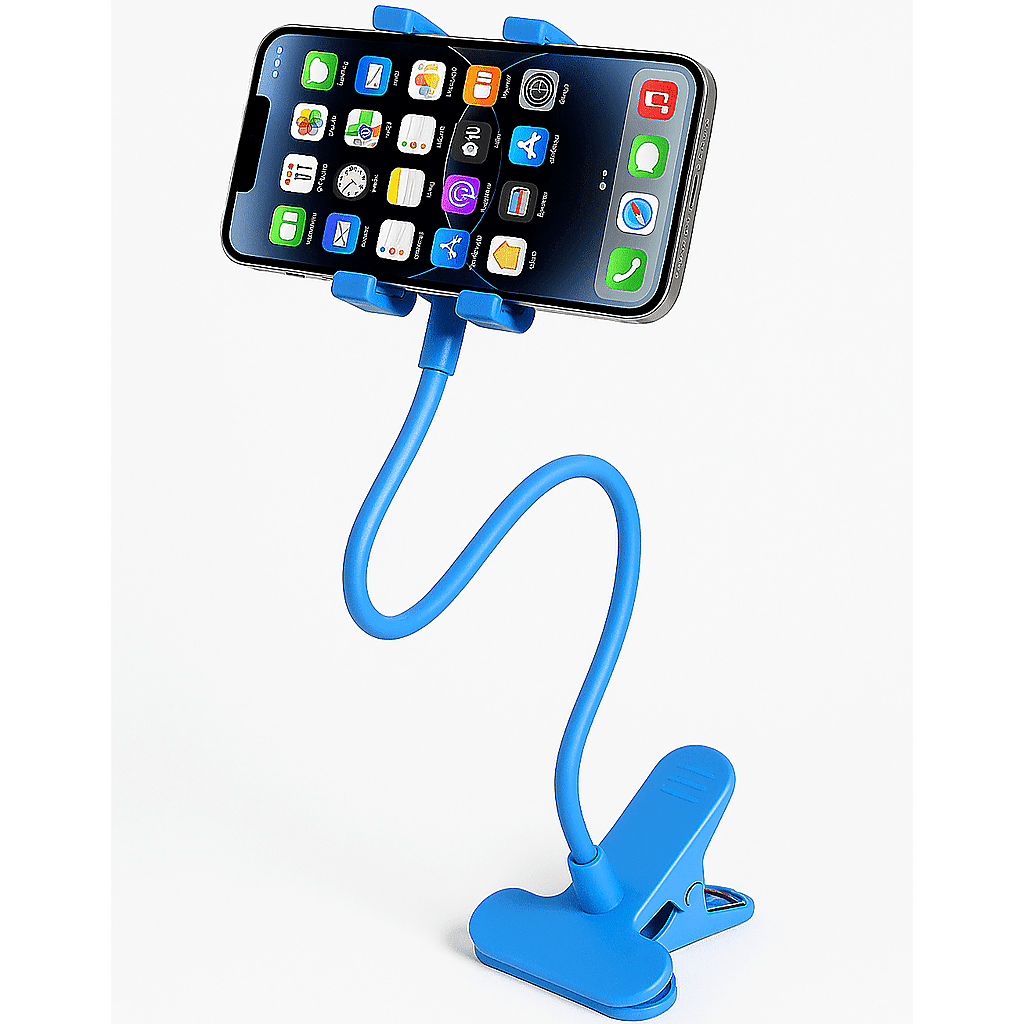 Universal Flexible Phone Holder | Adjustable Lazy Mount for Bed, Desk, and Car