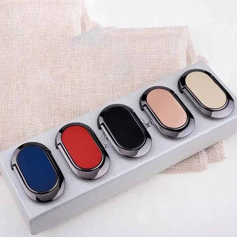 Universal Metal Mobile Phone Socket Holder Finger Ring Support Car Bracket Stand