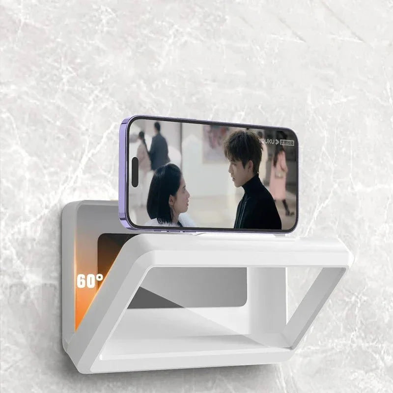 Universal Waterproof Shower Phone Holder – Anti-Fog Wall Mount Case