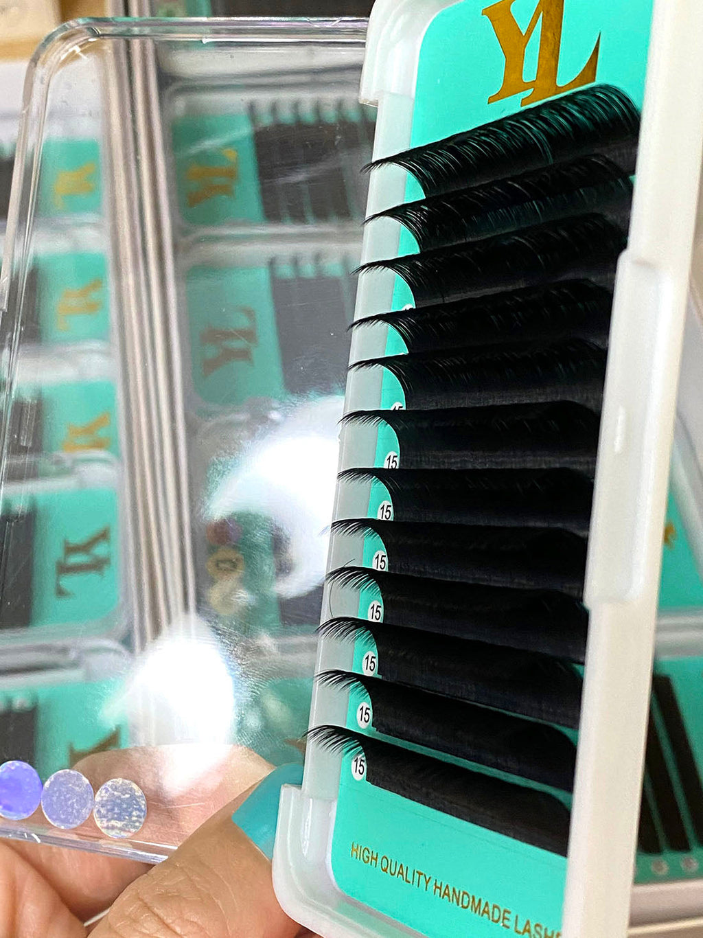 Cashmere PRO Extra Matte Deep Black Lashes【0.07mm 16-lines】【Best Quality Ever】