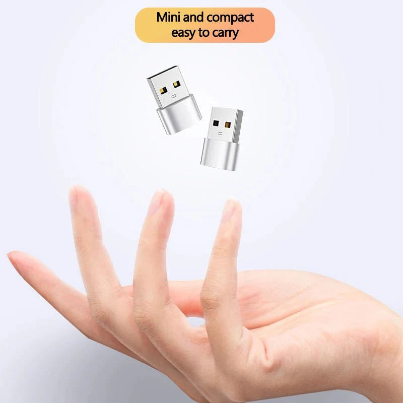 USB to Type-C Adapter – USB 3.0 / 2.0 Male to Type-C Female Converter