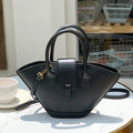 Vintage Shell Bags For Women Luxury Designer Handbags And Purses 2023 New In PU Top Handle Korean Small Shoulder Messenger Bag