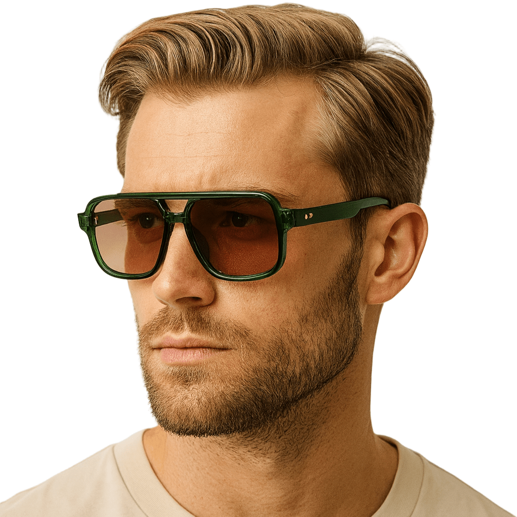 Vintage Square Sunglasses | UV Protection Gradient Lenses for Women and Men