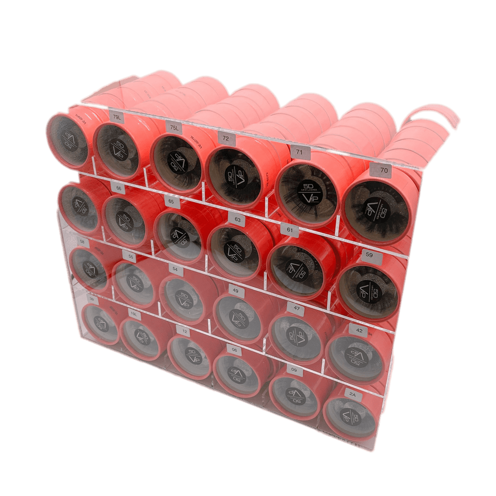 VIP 5D Mink Eyelashes Line with Display (24 styles)