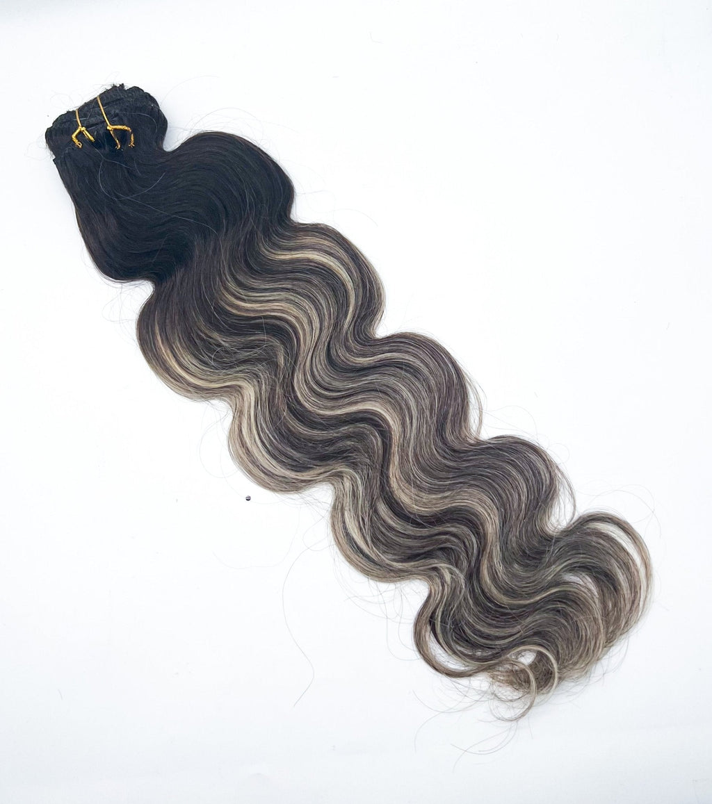 VIP Clip Extensions / Body Wave - 24'' (170 g ) - ClipeX System