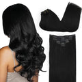 VIP Clip Extensions / Silky Straight - 18" (140 g ) ClipeX System