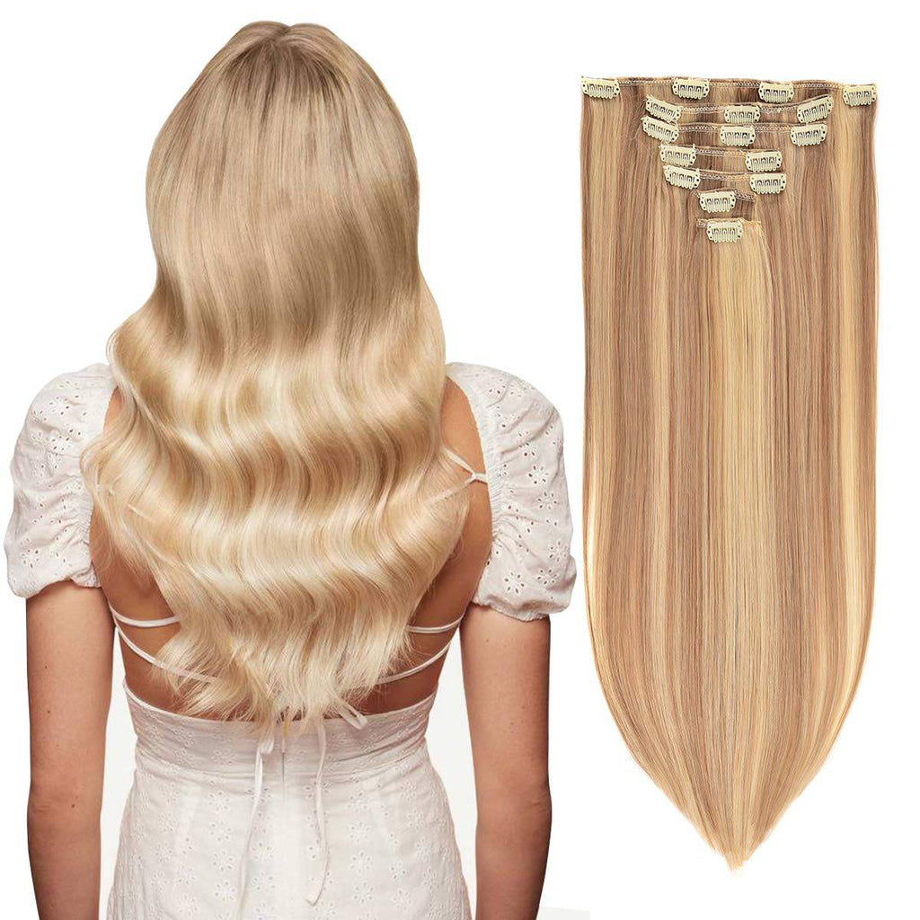 VIP Clip Extensions / Silky Straight - 24'' (170 g ) - ClipeX System