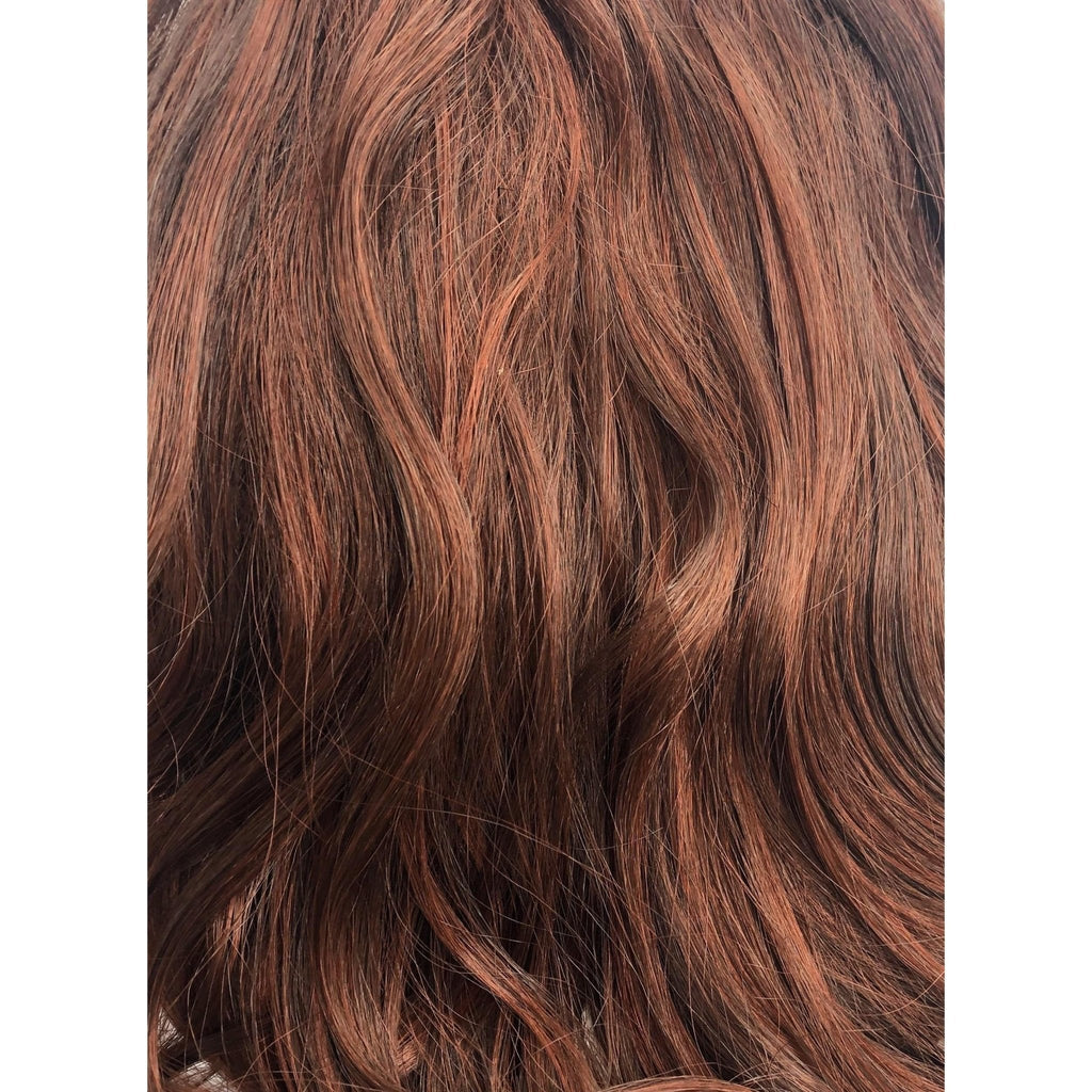 VIP Collection Synthetic Clip-In Extensions / Amber 17''