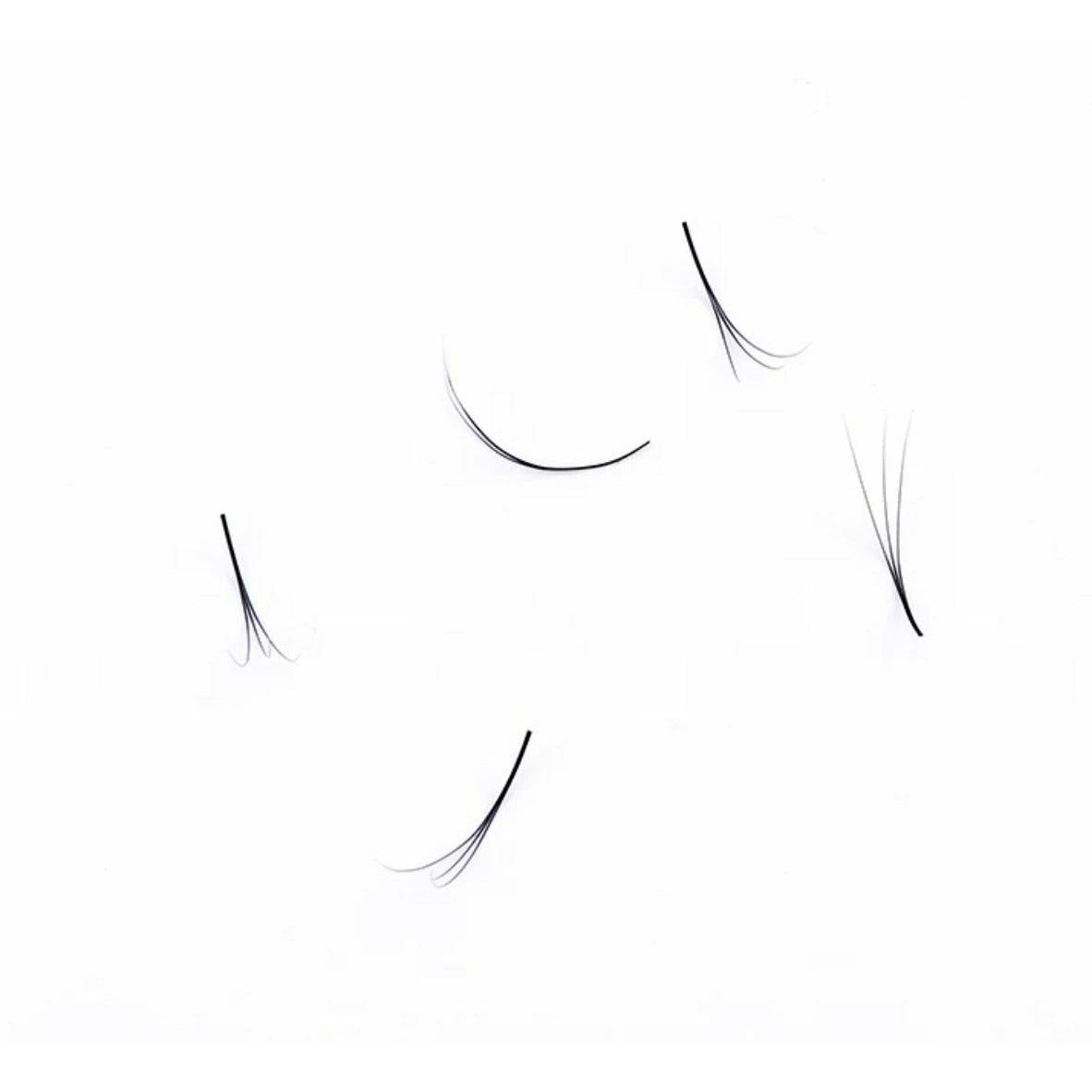 VIP Eyelashes -Pre Fanned Lash Extrensions 12 Lines  3D