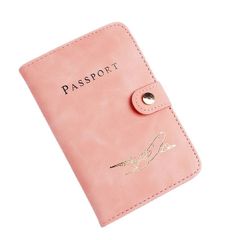Waterproof Passport Holder – PU Leather Travel Wallet