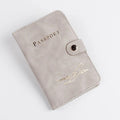 Waterproof Passport Holder – PU Leather Travel Wallet