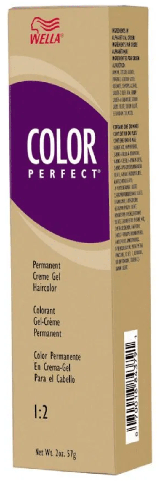 Wella Color Perfect Permanent Creme Gel Haircolor - 3N Dark Brown