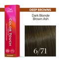 Wella Color Touch 6/71 Dark Blonde Brown Ash 2oz