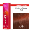 Wella Color Touch 7/4 Medium Blonde Red 2 oz