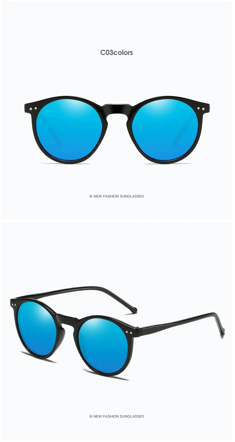 Women’s Polarized Cat Eye Sunglasses – UV Protection
