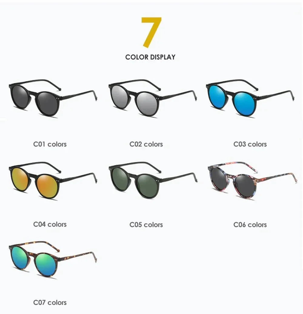 Women’s Polarized Cat Eye Sunglasses – UV Protection