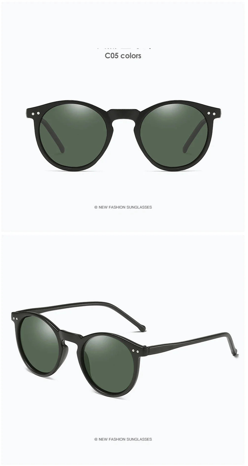 Women’s Polarized Cat Eye Sunglasses – UV Protection