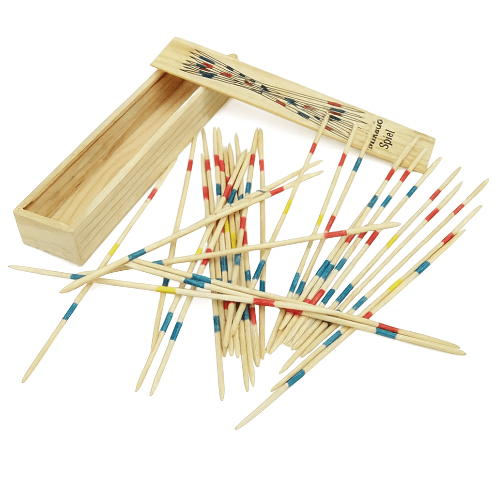 Wooden Pick-Up Sticks Game | Classic Educational Multiplayer Toy