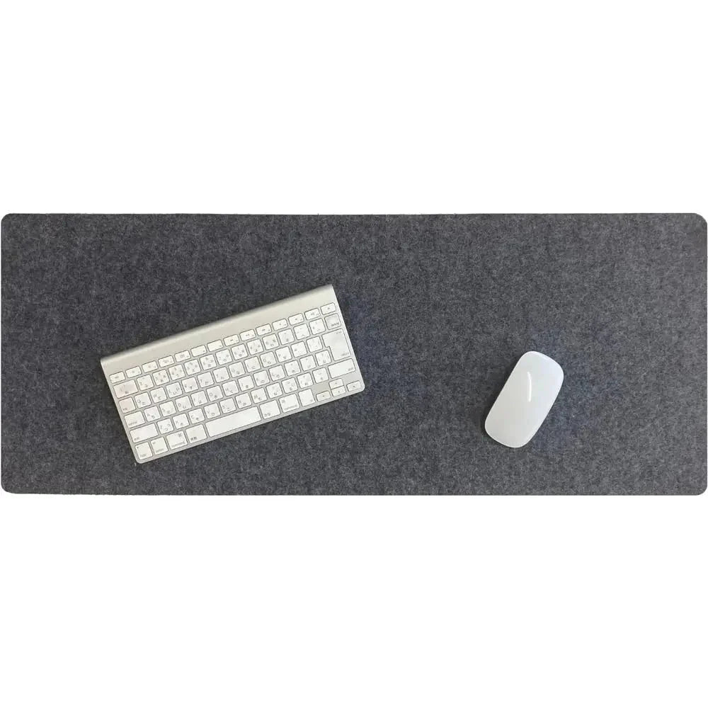 Wool Felt Desk Mat – Large Non-Slip Mouse Pad