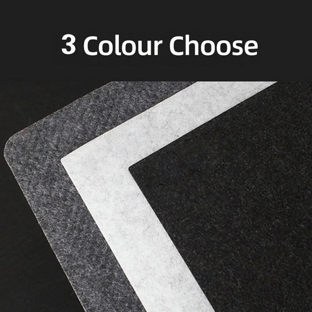 Wool Felt Desk Mat – Large Non-Slip Mouse Pad